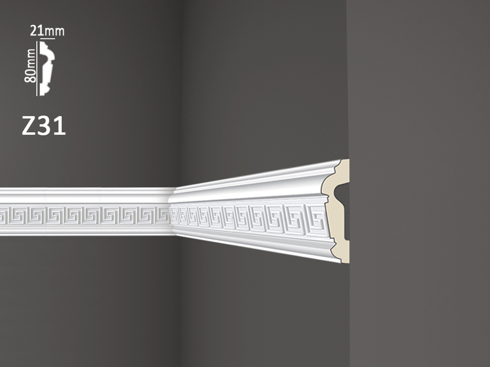 02111 Poliuretanske lajsne